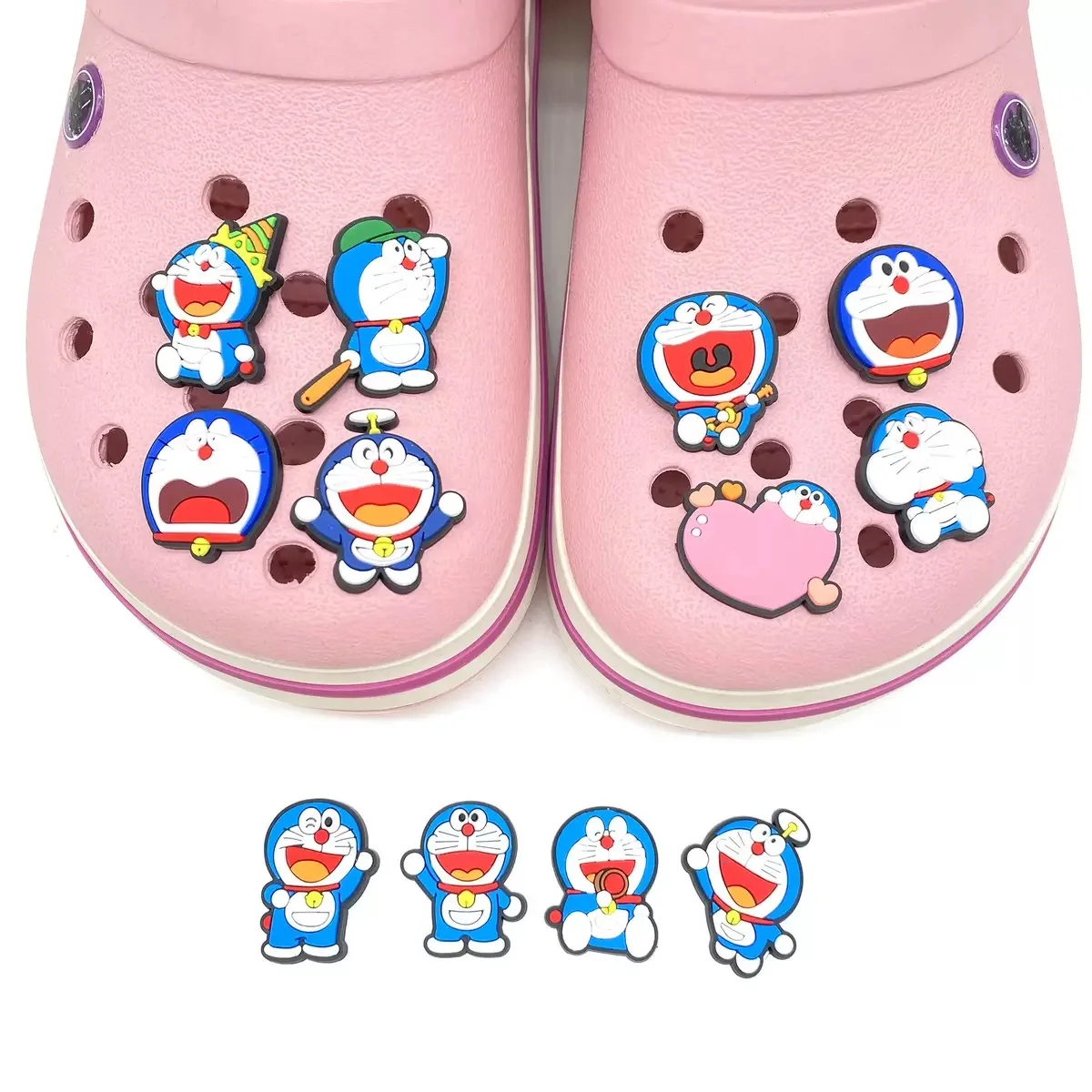 12–28 Stück Potdemiel-Serie Schuh-Charms, japanische Anime-Schuhe, Zubehör, Dekoration, Schnalle, passend für Clog-Sandalen, Armbänder, Zubehör zum Selbermachen – Detail 6