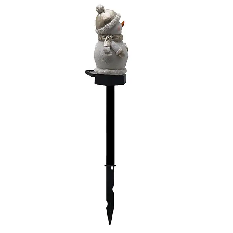 

Solar Pathway Lights Snowman Outside Waterproof Solar Powered Path Light Solar Walkway Lights Sturdy Garden Stake Lights For