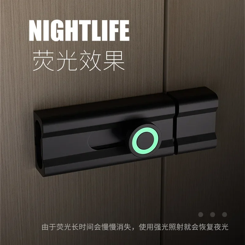 Door Bolt Anti-Theft Wooden Door Lock 4-inch Room Flush Bolt Slide Lock Latch Black for Swing Indoor or Flush 1pc door latch