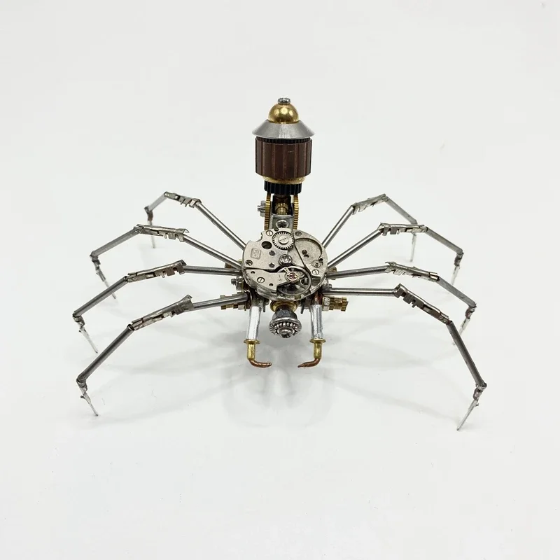 

Mechanical Spider Model Steampunk Insects Industrial Style Assembled Ornaments Retro Pure Tabletop Artifact - Finished Product
