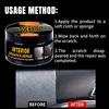 Xmsj-Car Plastic Scratch Repair Paste, Black Plastic Renovation Coating Paste, Recovery Plastic Gloss 5