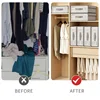 Sheet Set Storage Box Organizer Thickened Fabric Folding Window Zipper Blanket Organizer Wardrobe Bed Clothes Storage with Lid 5