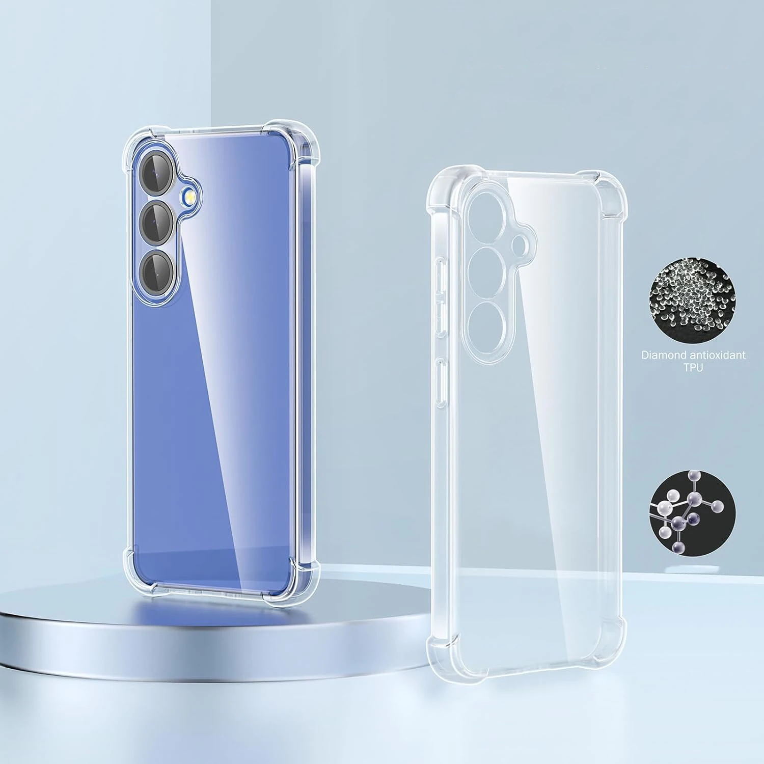 Shockproof Bumper Crystal Clear Phone Case Cover Accessories
