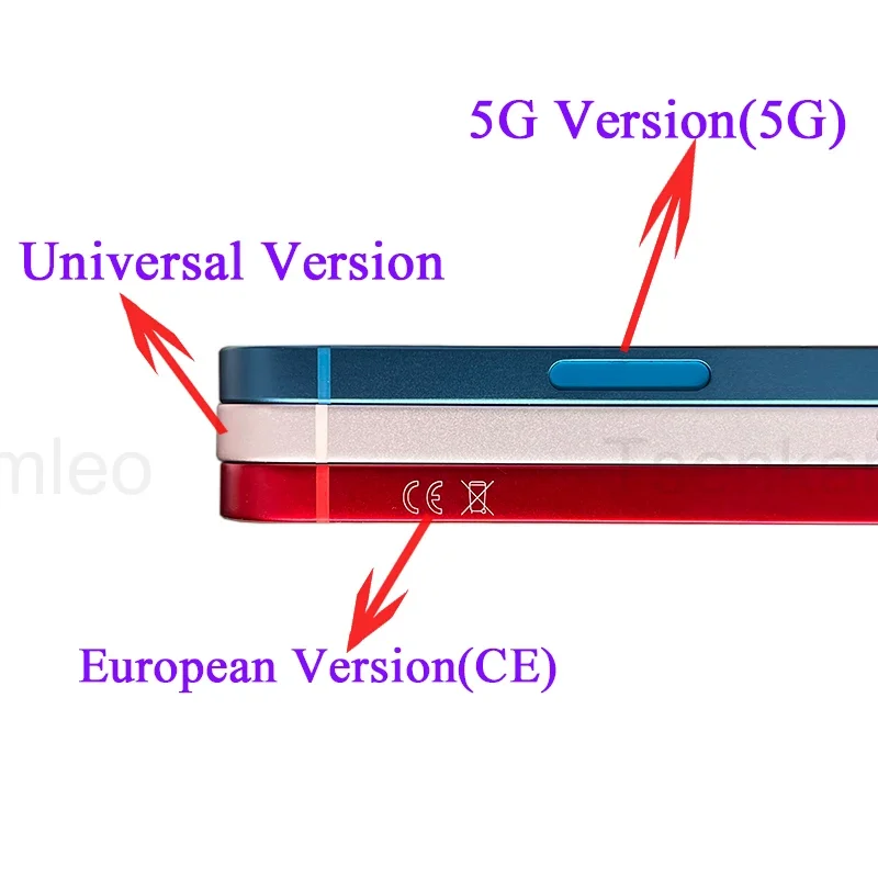 Rear Housing Assembly For iPhone 13 With Battery Back Cover+Middle Chassis Frame+SIM Tray+Side Key Parts With Tools 5