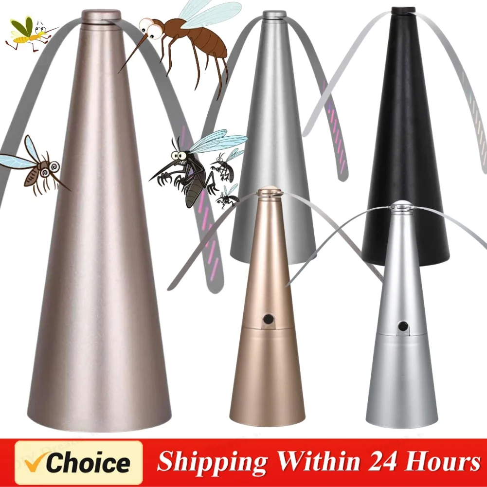 1/2PCS Fly Fans for Tables Fly Repellent Fan Table Top Fly Fan Portable Outdoor Picnic Fan for Picnic Restaurant Party Home BBQ 1