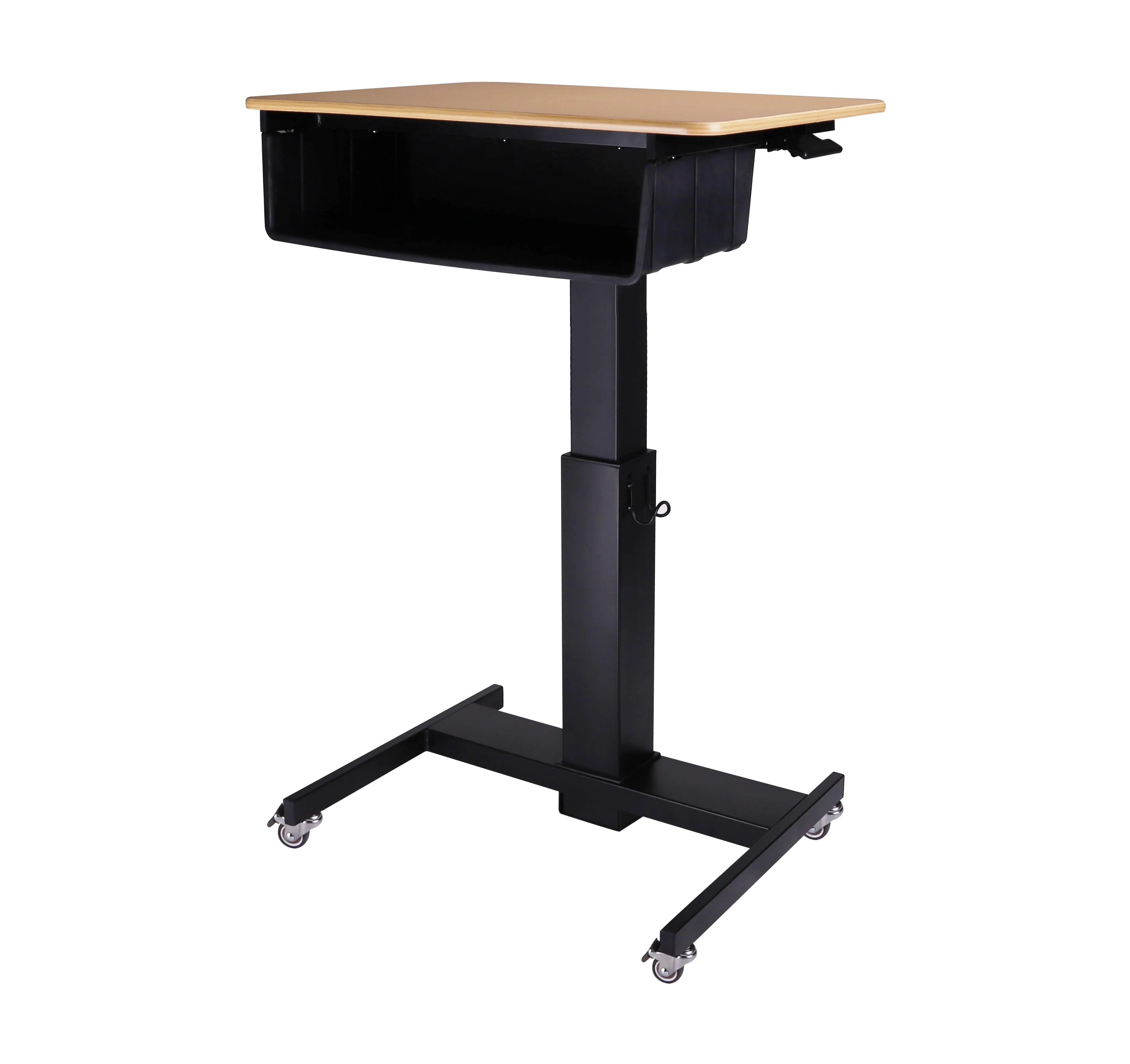 

School furniture adjustable wooden double school desk and chair
