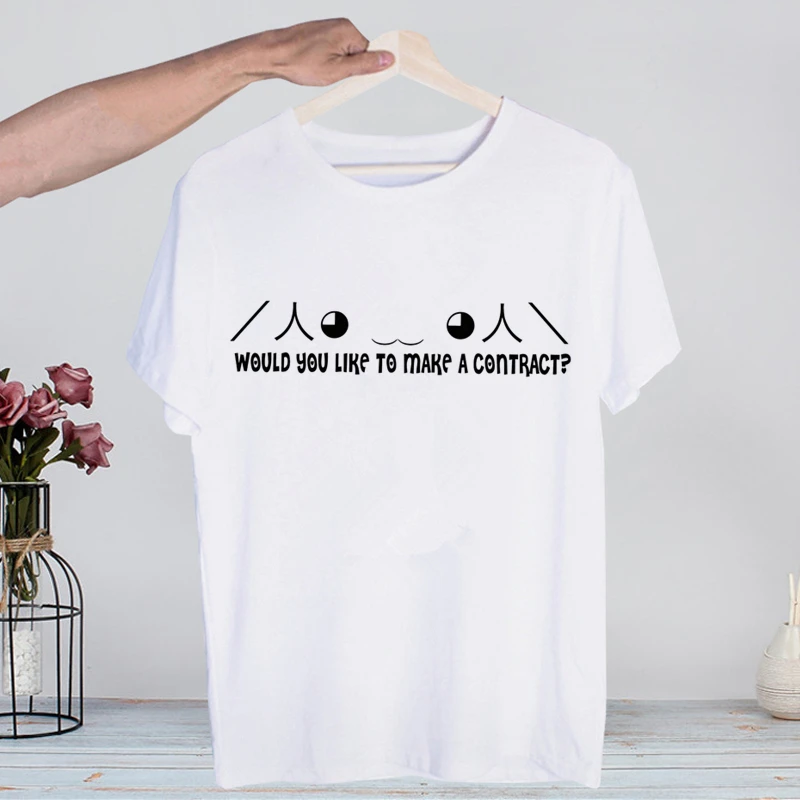 Retro Washed Madoka Magica Graphic Tee - Men’s Harajuku Streetwear