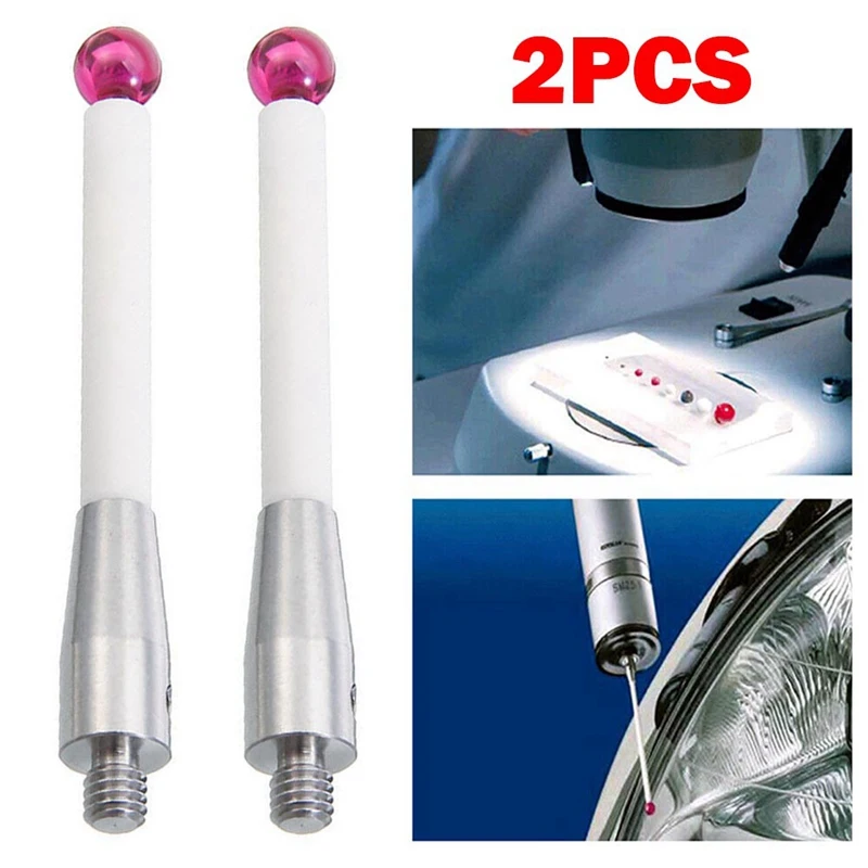 CMM Probe Stylus 2Pcs CMM Probe Stylus 6Mm Ball Tip CMM Contact Probes For Renishaw