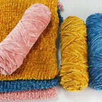 Plush Yarn Soft Chenille Yarn for Knitting DIY 100% Polyester  Velvet Yarn Amigurumi Accessories  1 Skein 100g 130M 1