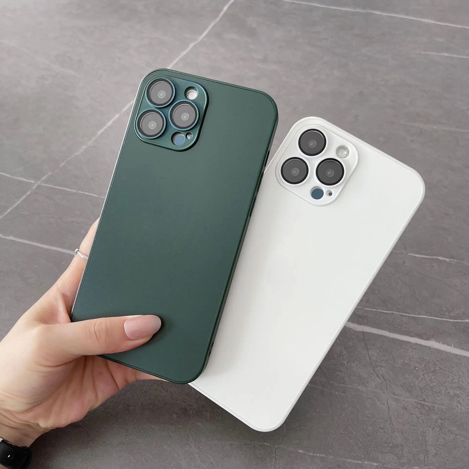 Ag Frosted Glass Case For Iphone13 12 11 Pro Max Phone Case Comes With