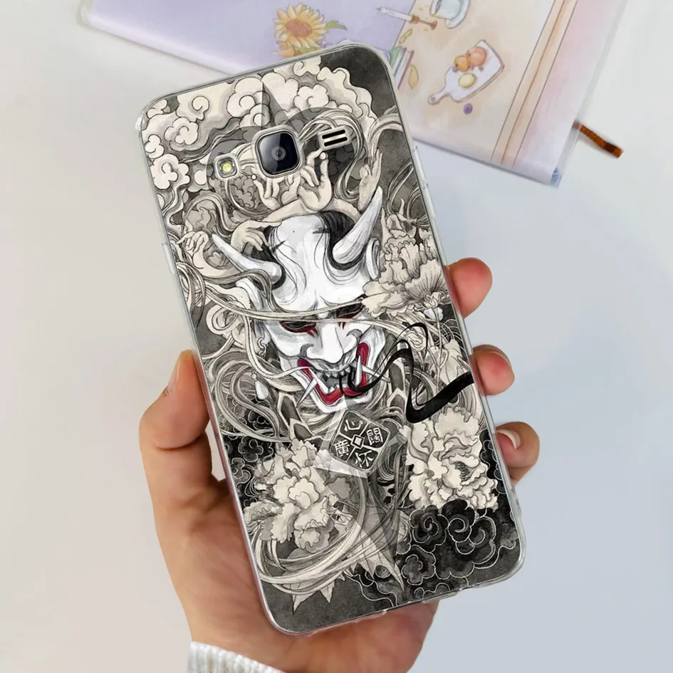 Clear Flower Design Soft TPU Silicone Phone Case