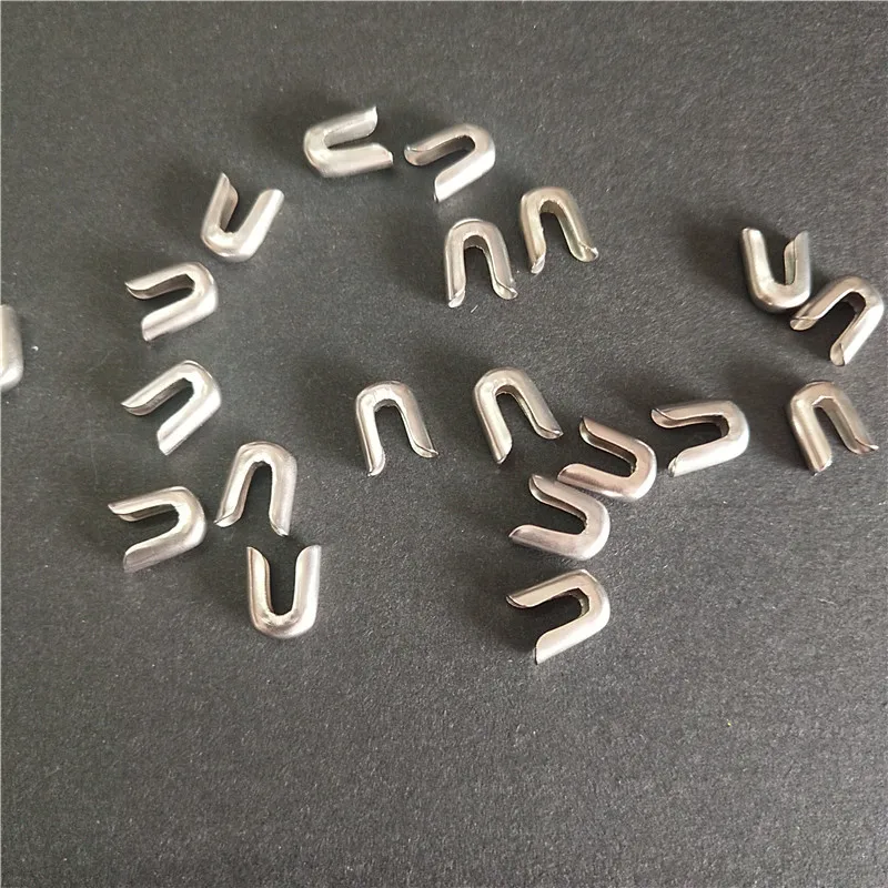 100PCS 4/5/6mm Shapewear Stainless Spiral Steel Bone Cap for Underwear Accessories