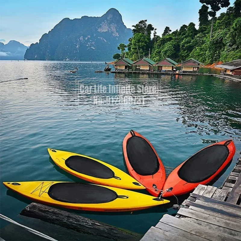 Universal Cockpit Cover 420D Fit paddle Kayak accessories for boats Breathable Adjustable Blocking Protector Ocean canoe S-XL