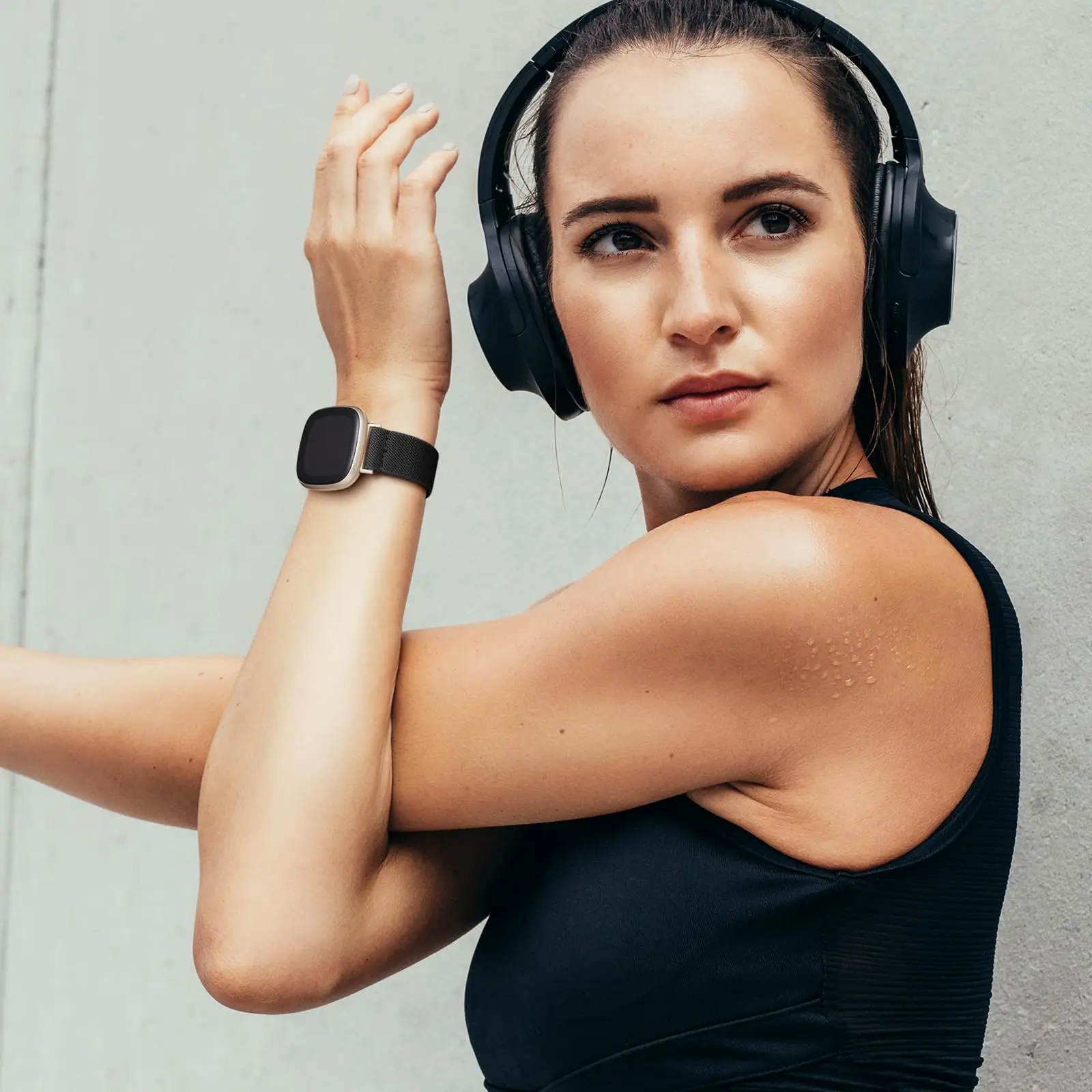 3-Piece Stretchy Fabric Sport Bands for Smartwatches – Unisex Fitness Straps