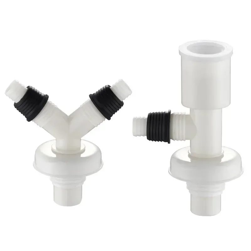 Basin Washing Machine Sewer Tee Drain Pipe Floor Drain Dual