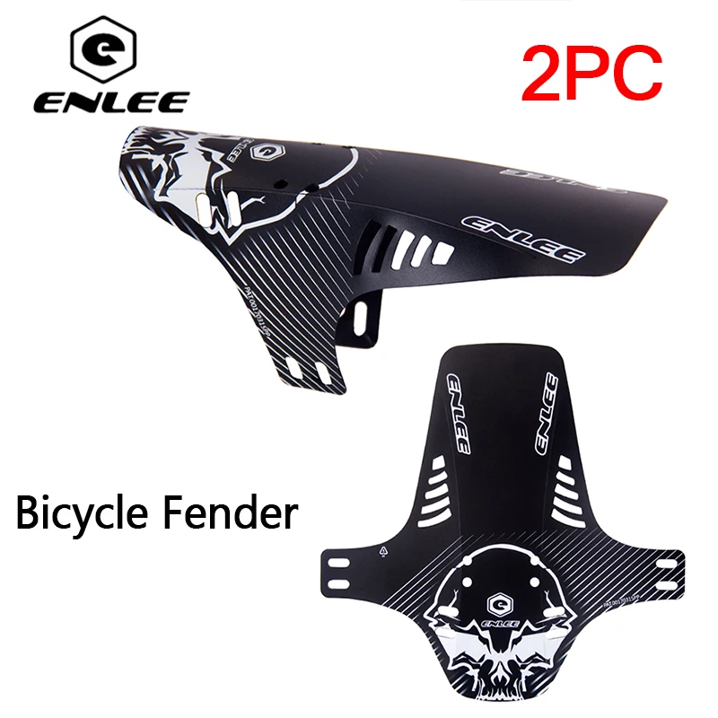 2pcsBikeMudguardMTBBicycleFenderFrontForkRearWheelFenders