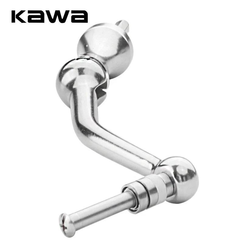 Kawa 1pc Fishing Reel Handle Shaft Install Knob Accessory Include ( 2pcs Bearings) And Washers Fishing Reel Rocker Parts For DIY