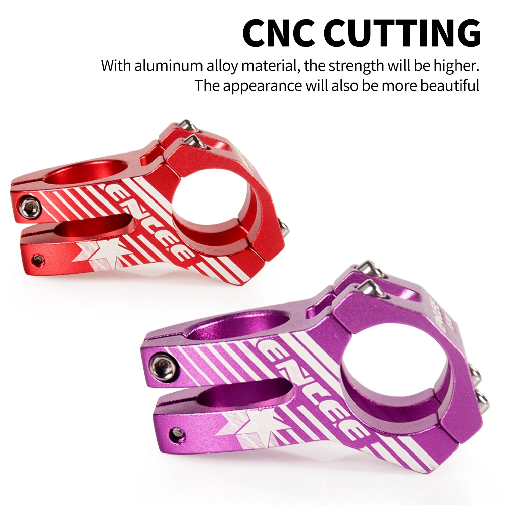 31.8x45mm High-strength Bicycle Stem Aluminum Alloy MTB Racing Downhill Bike / Road Bike
