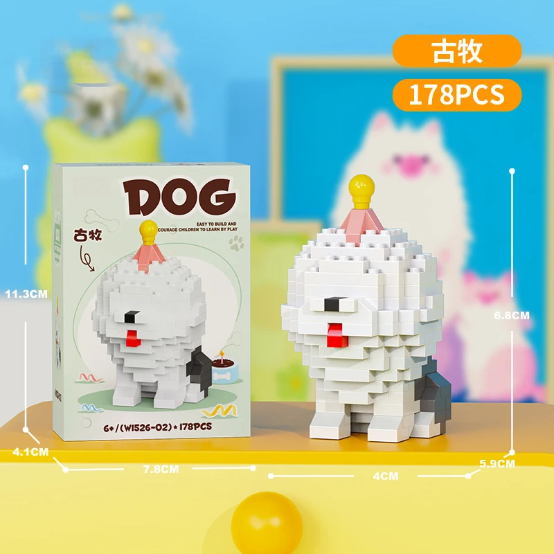 Animal Micro Particle Building Blocks Toy for Kids - Creative Mini Bricks Gift