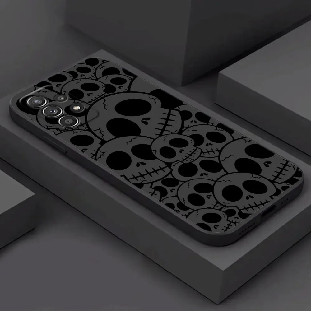 Halloween Bone Skull Themed Phone Case Cover