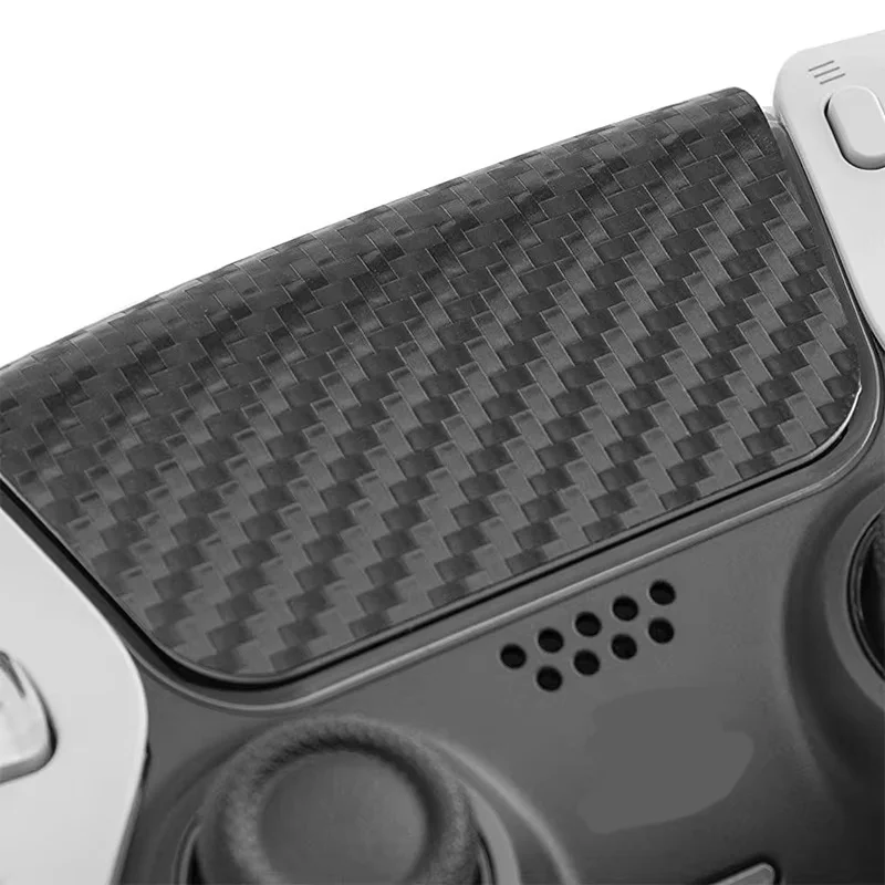 Skin Stickers for PS5 Controller Solid Color Multiple-texture Sticker for Playstation 5 Touchpad Gamepad Protector(2 pcs)