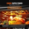 VEVOR Single Wall Oven 24" Electric Built-in Wall Oven 2.68 Cu.Ft Electric Wall Ovens with Timer 2800W Electric Oven for Kitchen 4