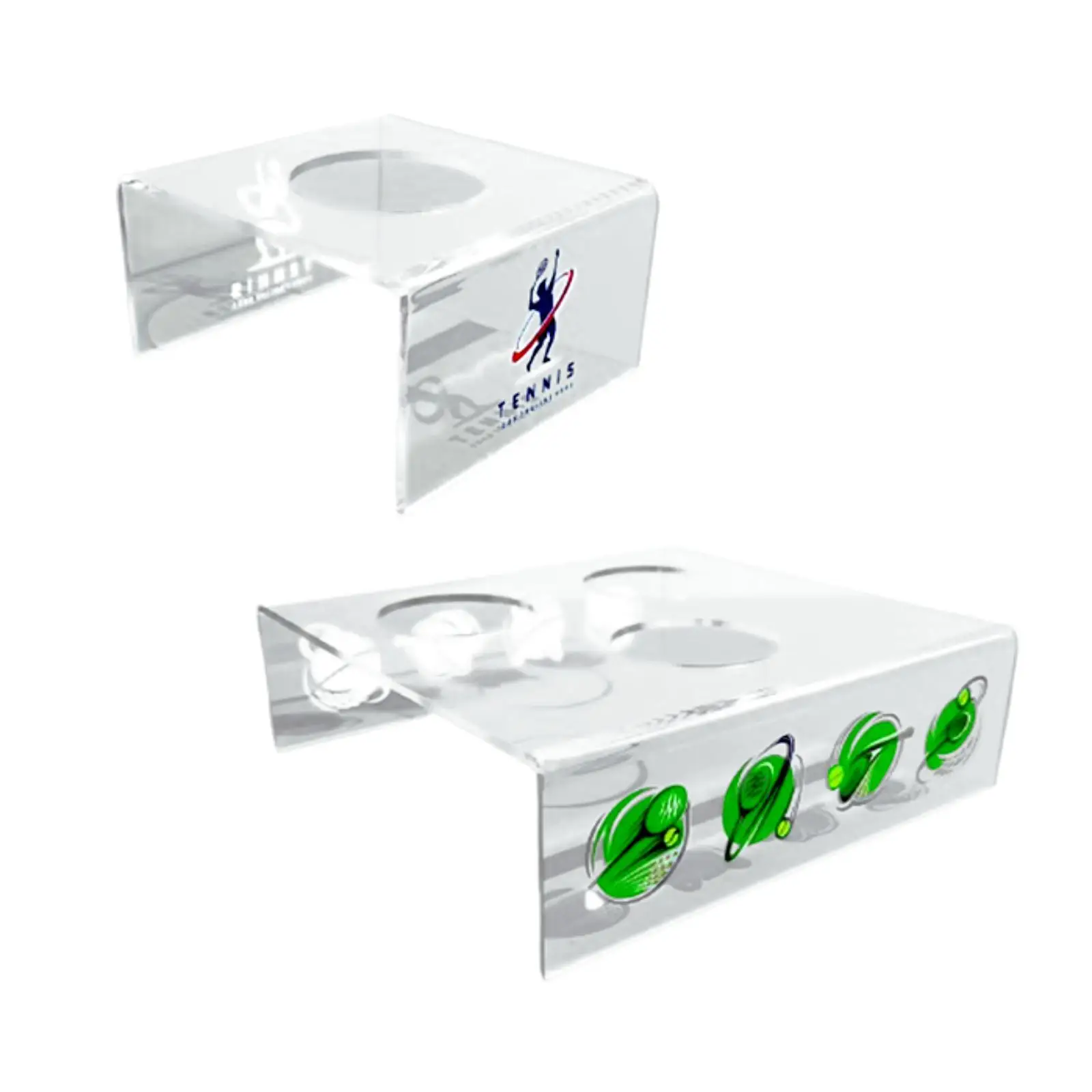 Tennis Ball Display Holder Small Ball Stand for Memorabilia Club Decorations