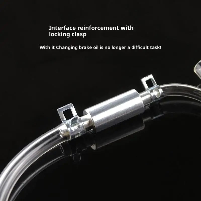 1PC 자동차 클러치 브레이크 블리더 호스 유압 클러치 단방향 밸브 튜브 블리딩 도구 교체 어댑터 키트 자동차 액세서리