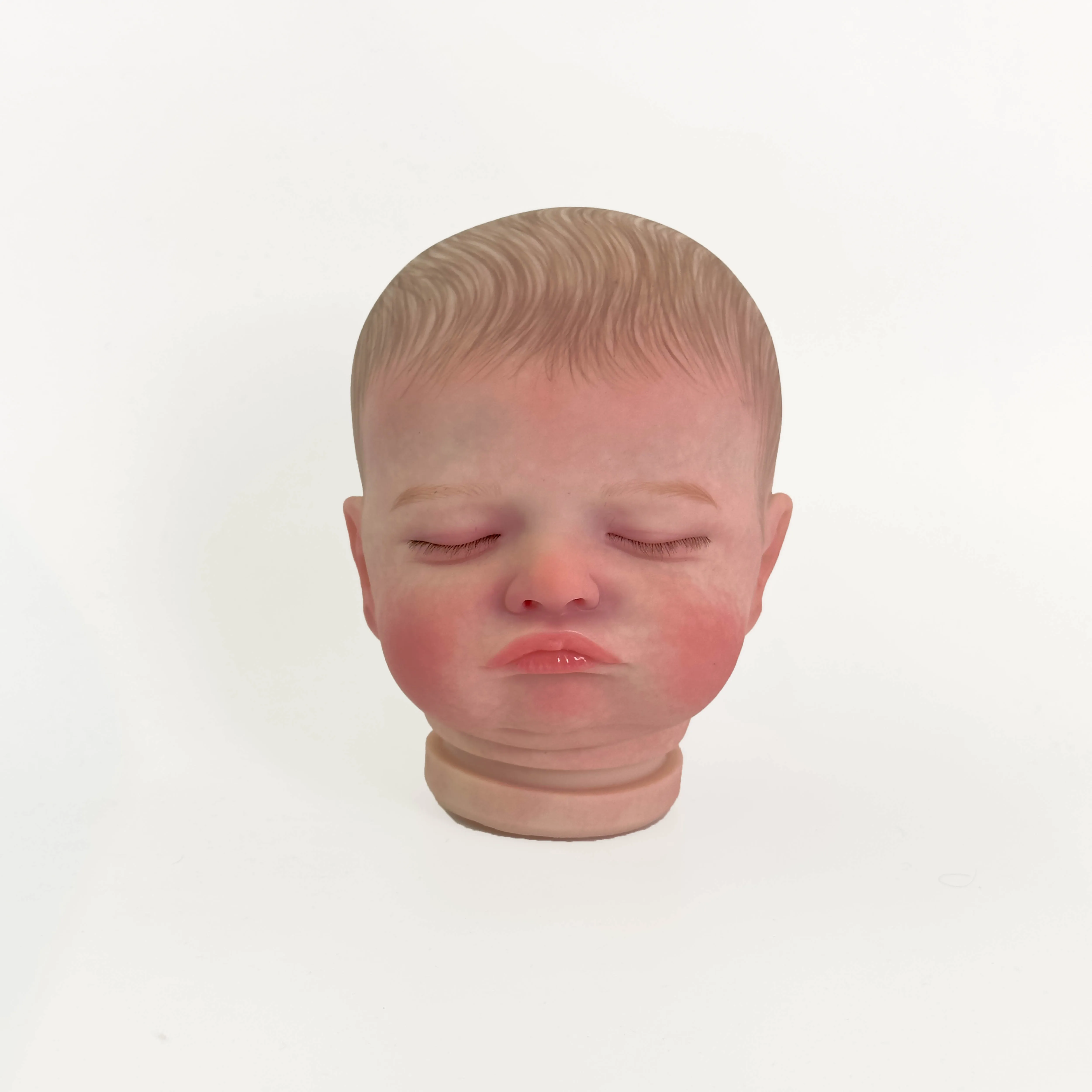 NPK 19inch Newborn Baby Reborn Doll Kit Baby Rosalie Lifelike Soft Touch Already Painted Unfinished Doll Parts 2