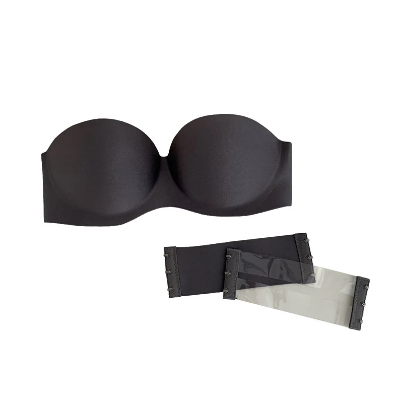 Women Sexy Strapless Bra Invisible Push Up Bras Underwear Seamless