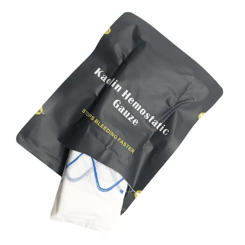 Wound bandage Tactical Emergency Wound Dressing Foldable Portable Hemostatic Gauze First Aid Kit Medical Aseptic Vacuum Seal