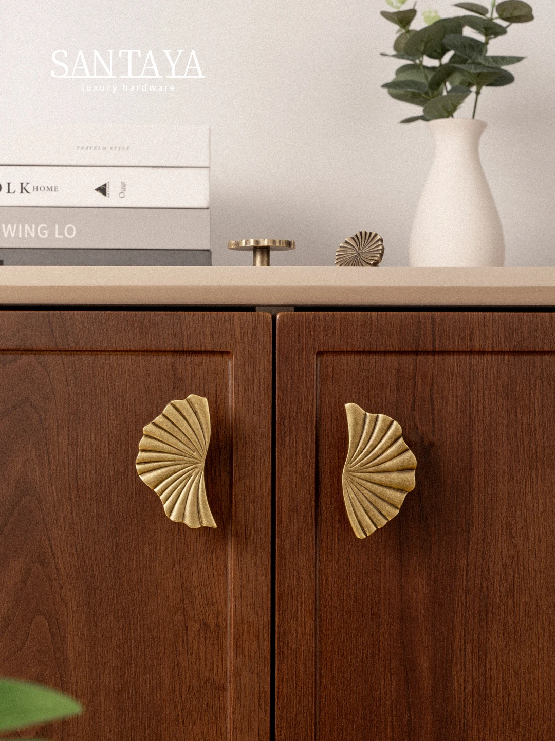 10 Pack 5 Inch Cabinet Pulls - Brushed Brass, Solid Construction, Warm Gold Tone Kitchen & Drawer Handles