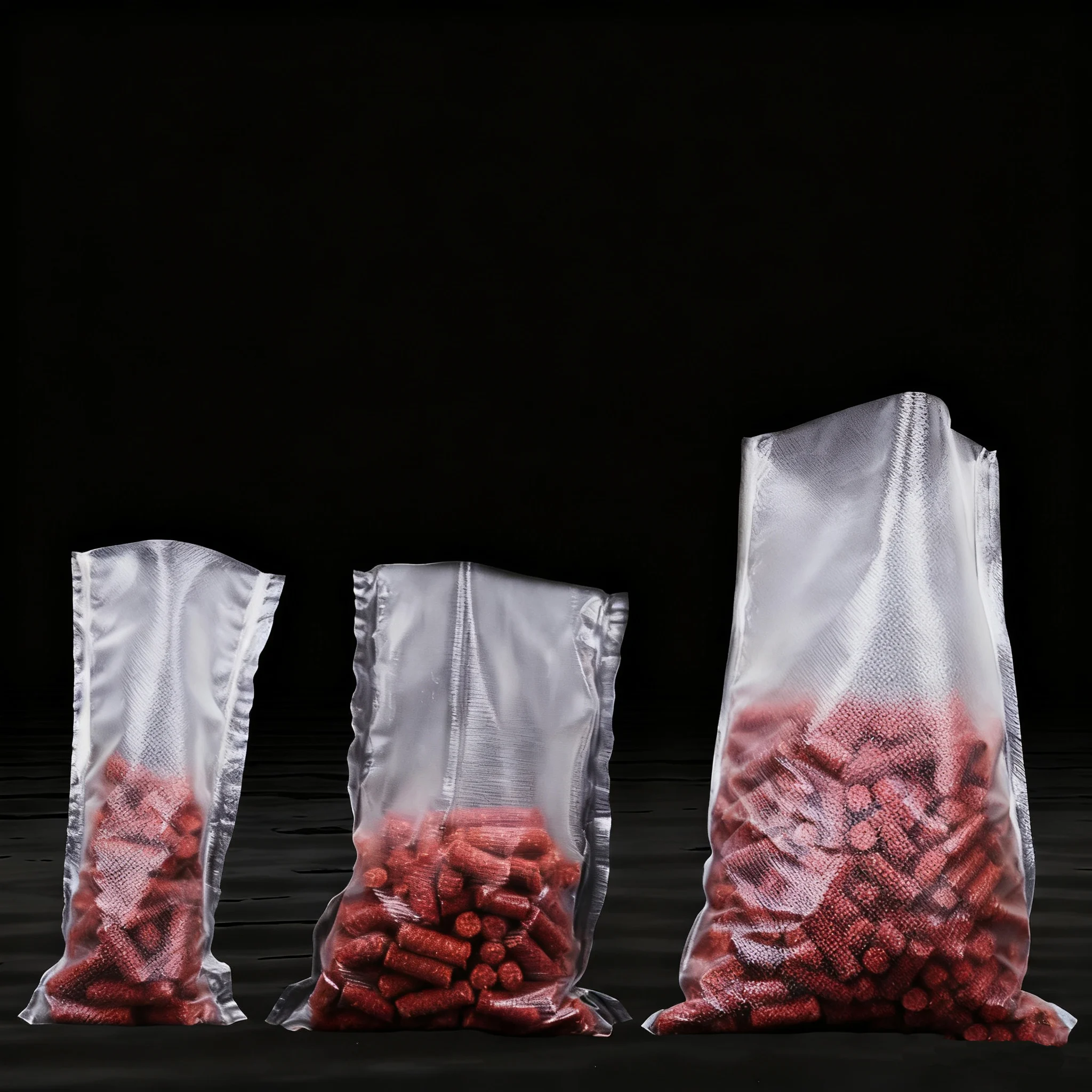 PVA Water Soluble Fishing Bait Bag 50pcs/lot Mesh Fast Dissolving Environmental Fishing Material Tackle Bait Bags Tackle