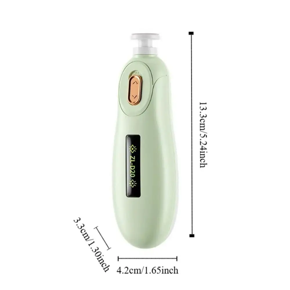 Efficient Electric Baby Nail Trimmer Safety 6 Grinding Heads Baby Nail Grinder Child's Silent Newborn Nail Clippers Infants