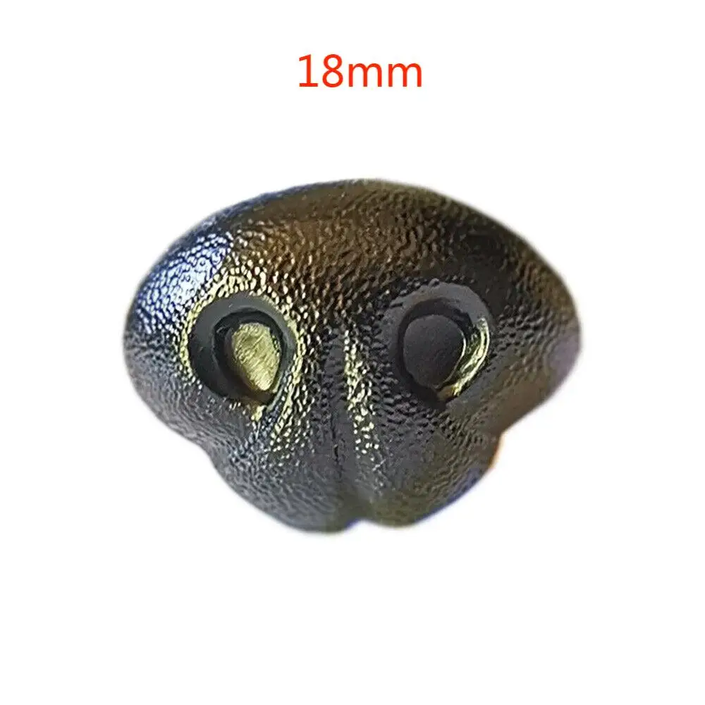 Plastic Safety Eyes 24PCs Toy Dog Nose Plug-in Plush Doll Animal Plastic Noses DIY Nose Accessories Making