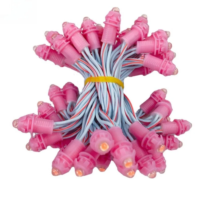 LED Light LED Modules LED Module Lights String 500pcs 12V Single Color Led Module 7Color Led Light String Point Lighting Advertisement Display For Christmas Festival Decor