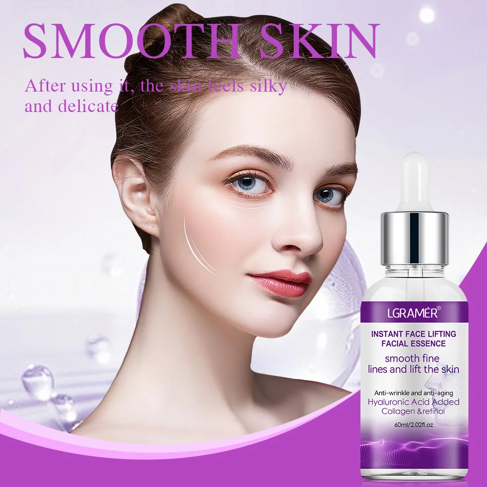 Retinol Aging Removes Wrinkles Serum Pore Shrinking Serum Whitening Moisturizing Serum Pigment Spots Remove Face Firming Oil 5
