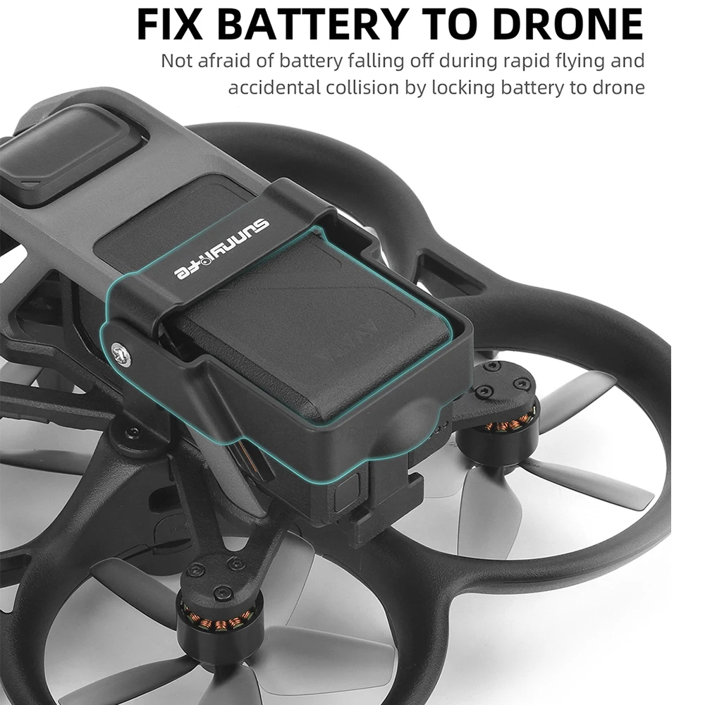 Lens Cap for Avata  Battery Buckle Anti-loose Fixer Holder Battery Protection Cover Motor Cover for DJI Avata Drone Accessories