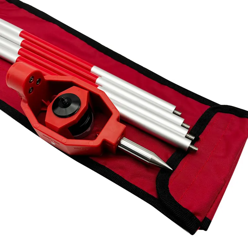 Mini Prisma Para Estación Total De 0 Mm Constante – Reflector De Topografía De ABS Y Vidrio Óptico, Robusto Y Anticaídas