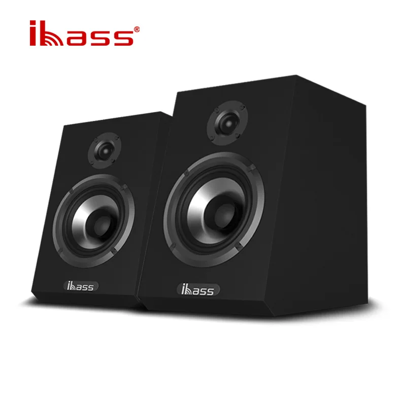 

Ibass M600 50 Вт Высокая мощность 2,0 деревянный 4 Ом пассивный громкоговоритель с книжной полкой должен быть снабжен усилителем аудио для домашнего кинотеатра