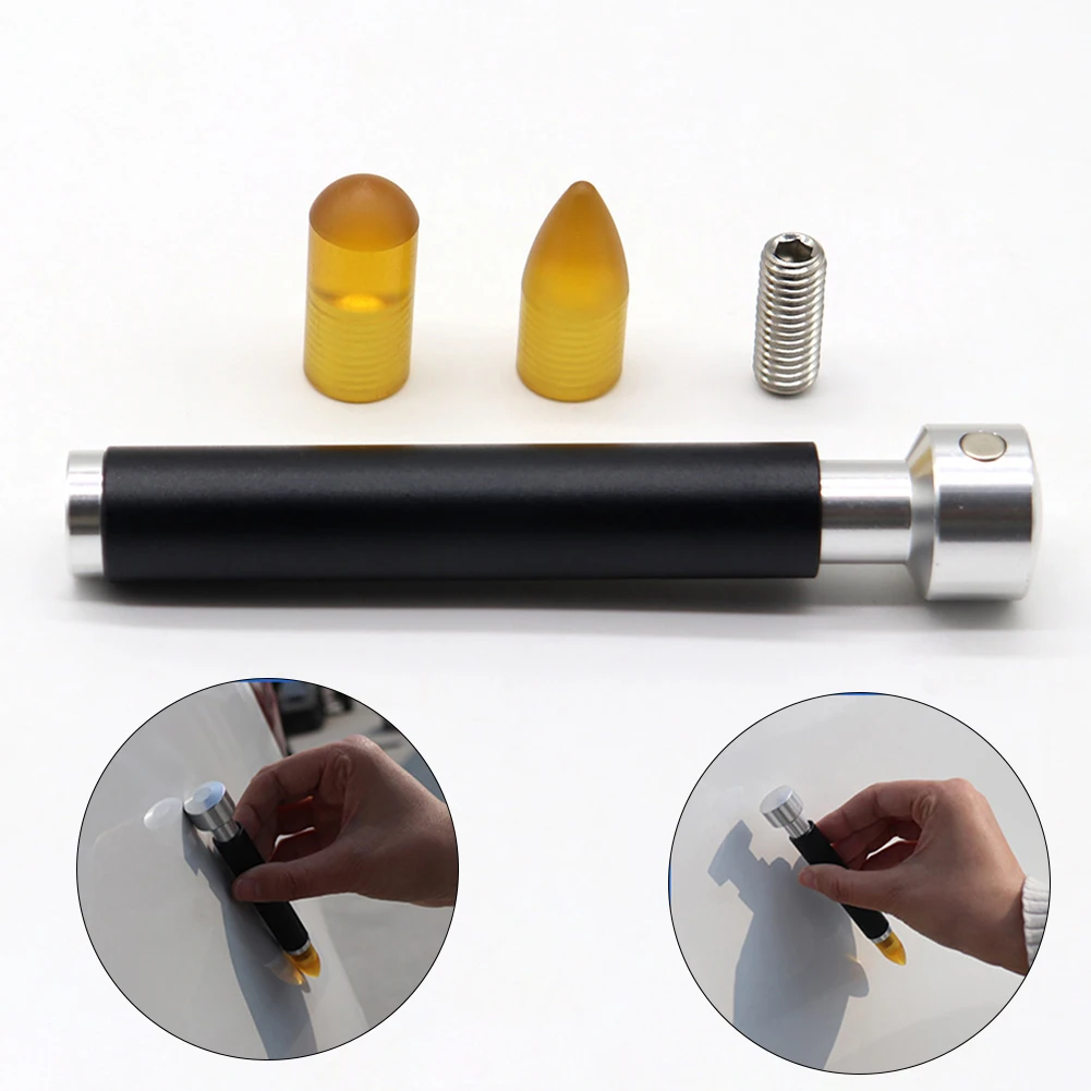 

Set Of Paintless Car Body Dent Tap Down Pen Ding Hammer Hail Removal Auto Repair And Maintenance Tools