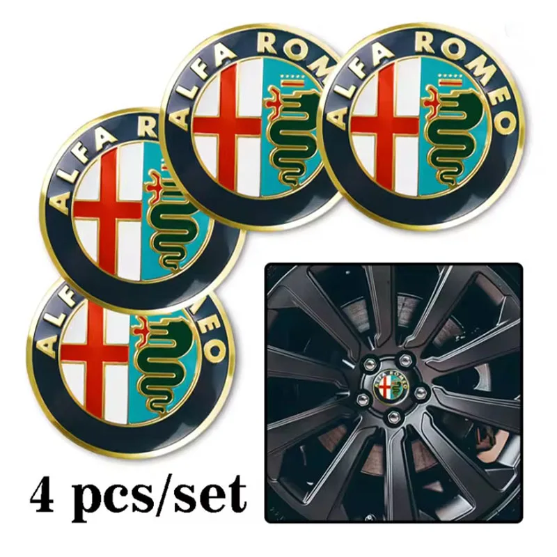 Premium Car Tyre Hubcap Badge Protect Sticker - Automotive Accessories