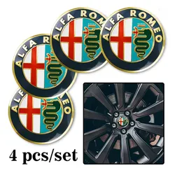 Premium Car Tyre Hubcap Badge Protect Sticker - Automotive Accessories (4 pcs golden)