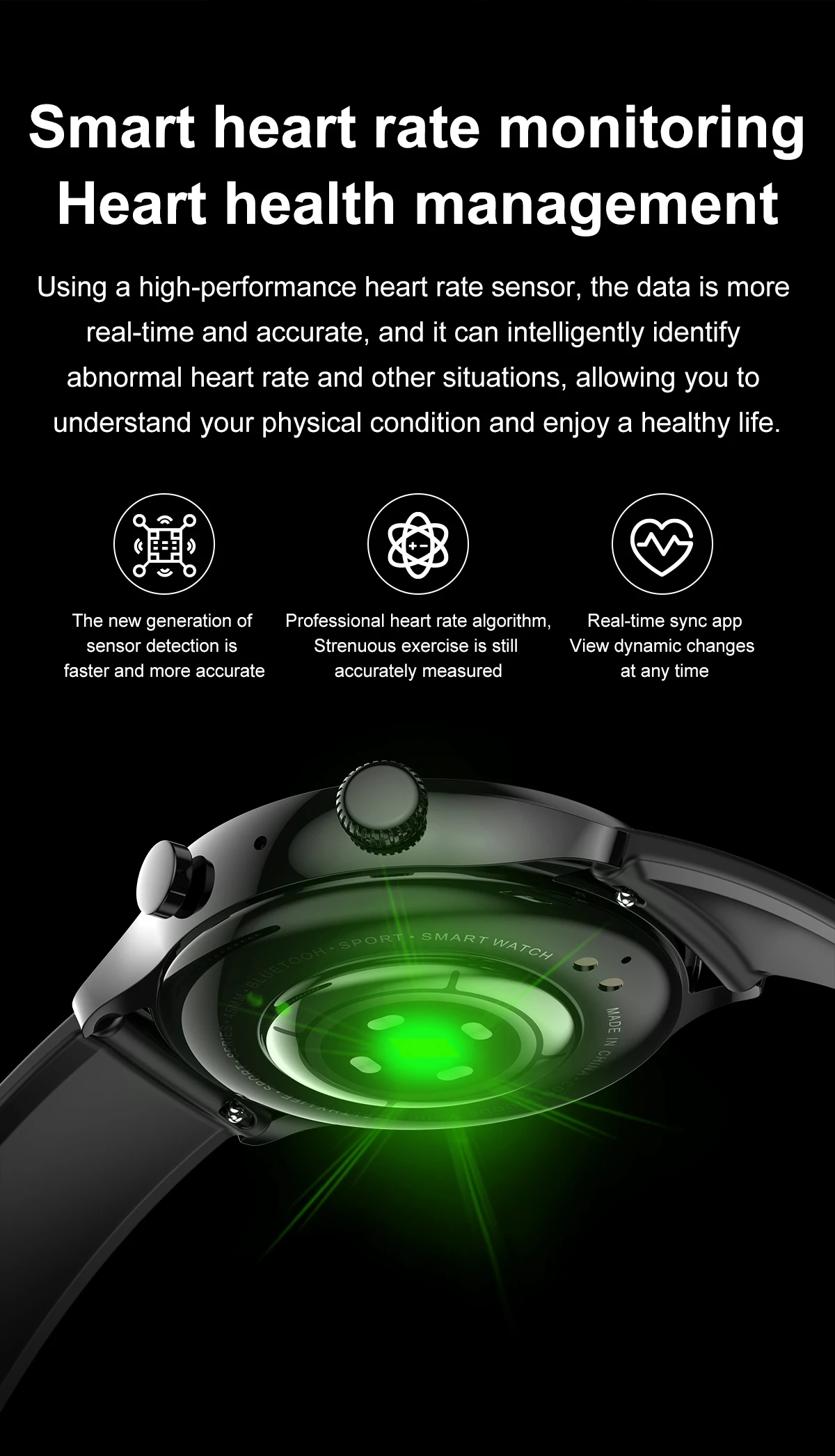 2022 New NFC Bluetooth Call Smart Watch Men 1.36 Inch AMOLED 390*390 Screen Always On Display IP68 Waterproof Smartwatch For Men