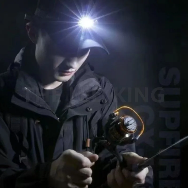 Mini LED Headlamp 6000LM With Body Motion Sensor USB Rechargeable Headlight white+red Mode Camping Flashlight led headlamp head lamp led headlight