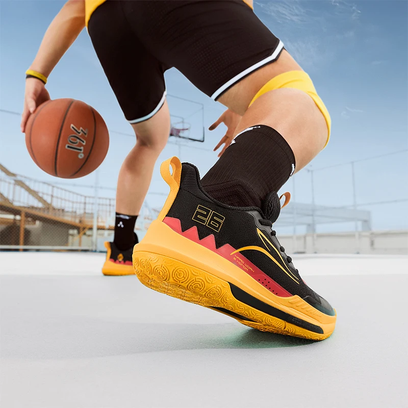 Basketball Shoes 361 Degrees DVD Team Low-top Wear-resistant Non-slip Professional Male Sneakers