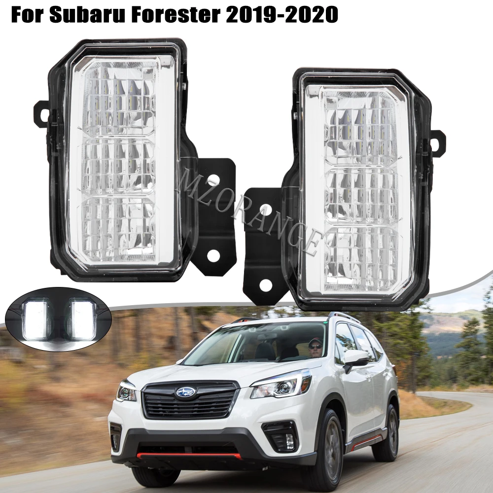 Fog Lights For Subaru Forester Sk 2019 2020 2021 Led Headlights Front