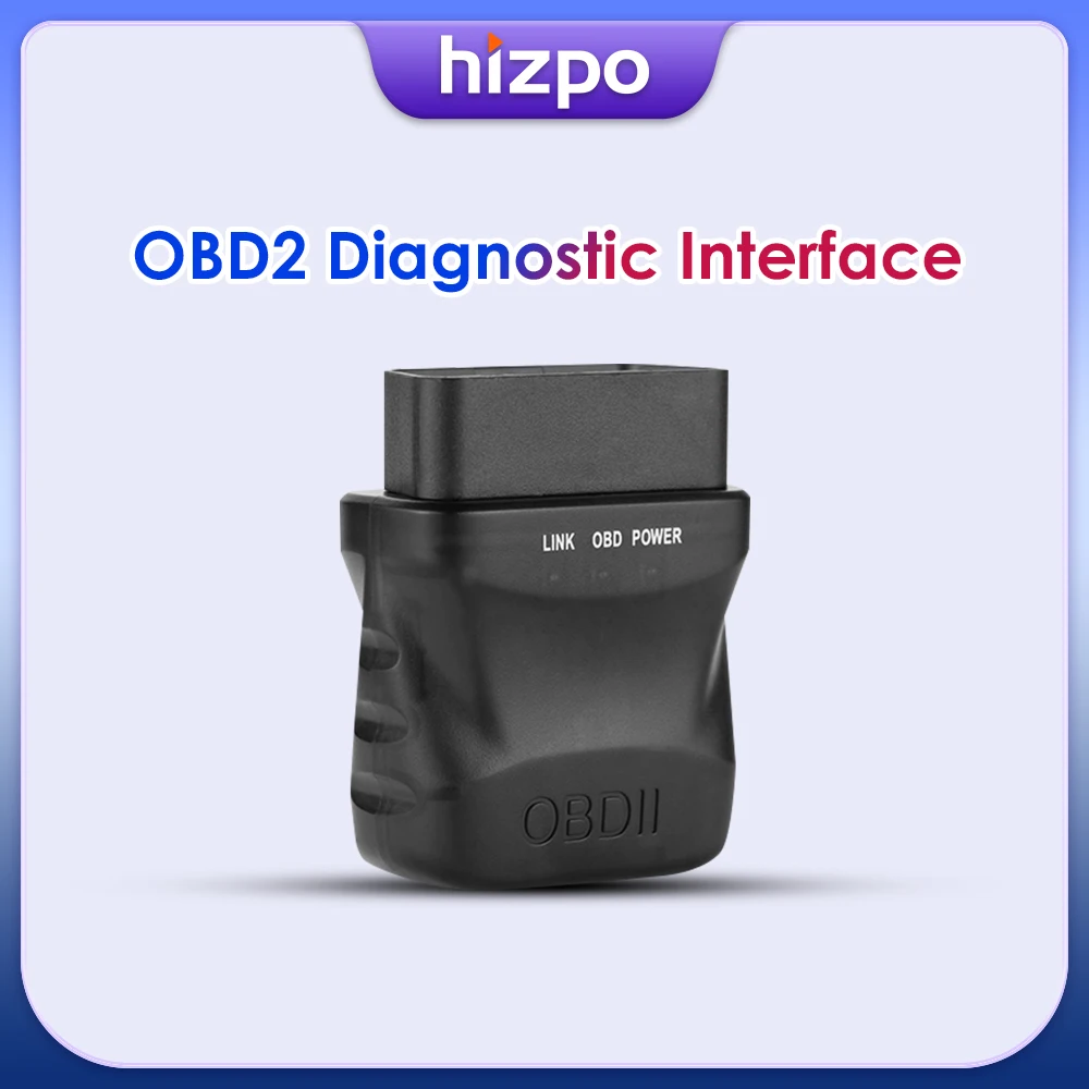 Автомобильный монитор для бренда Hizpo, Bluetooth-сканер OBD2, динамик Pro, стерео навигация, Авторадио, головное устройство, аудио-видео
