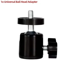 Universal Tripod Screw Adapter - 1x Ball Head adapter