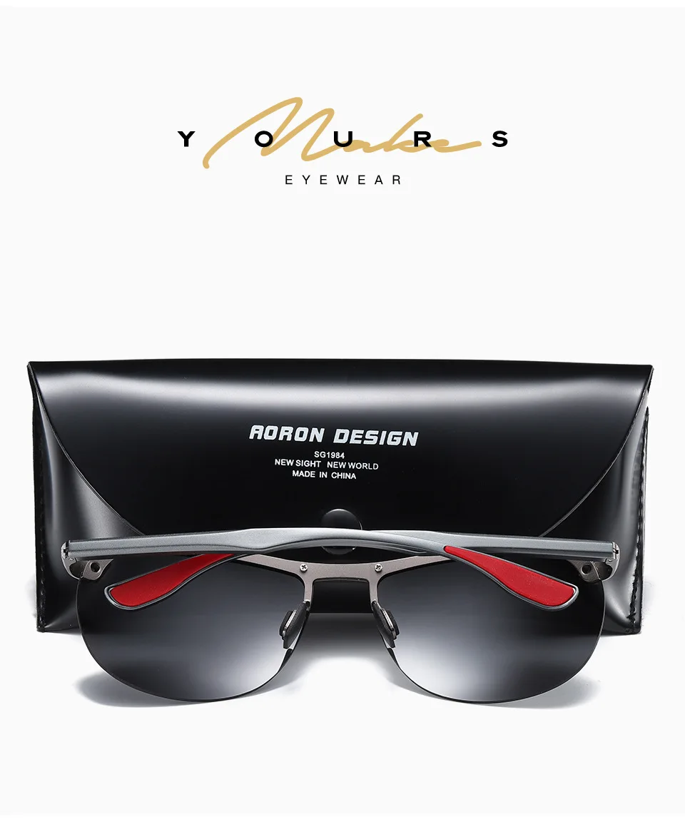 Neue Aluminium Magnesium Sonnenbrille Polarisierte Gläser Männliche Fahrer Sport Cycliste Uv400 Frauen Fahrräder Li Ning Polar – Detail 12